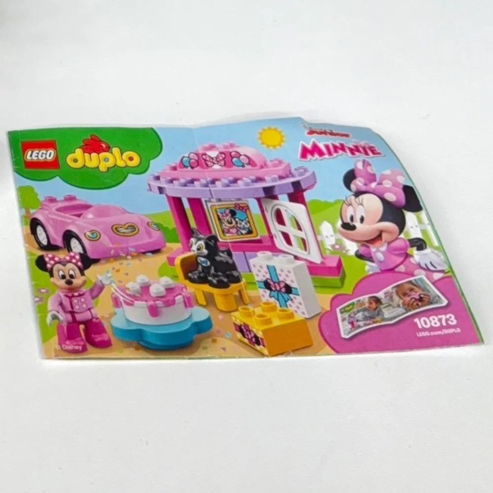 LEGO Duplo Disney Minnie's Birthday Party 10873 Minnie Mouse‎ Figaro Cat Car Set